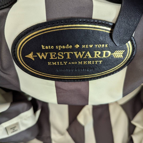 Kate Spade Black Leather Travel Bag - Picture 8 of 9